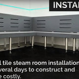 Advanced Hybrid Steam Room