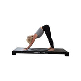 femal model on yogaplate-vibeplate