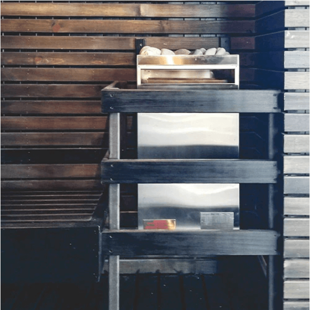 Scandia Electric Ultra Hand Finished Pre-Cut Sauna Room Kits - 48" x 84" x 84", view 6, RecovAthlete