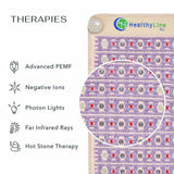 HealthyLine TAJ Bed Series: PEMF & Far-Infrared Heating Therapy Mats