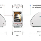 OxyRevo Space60 1.5 to 2.0 ATA Hard Sitting Hyperbaric Chamber