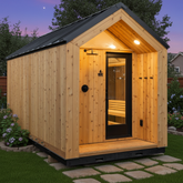 Sweaty Yeti Sauna Max 8-12 Person Outdoor Traditional Sauna Cabin