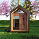 Sweaty Yeti 4-6 Person Traditional Outdoor Sauna Cabin