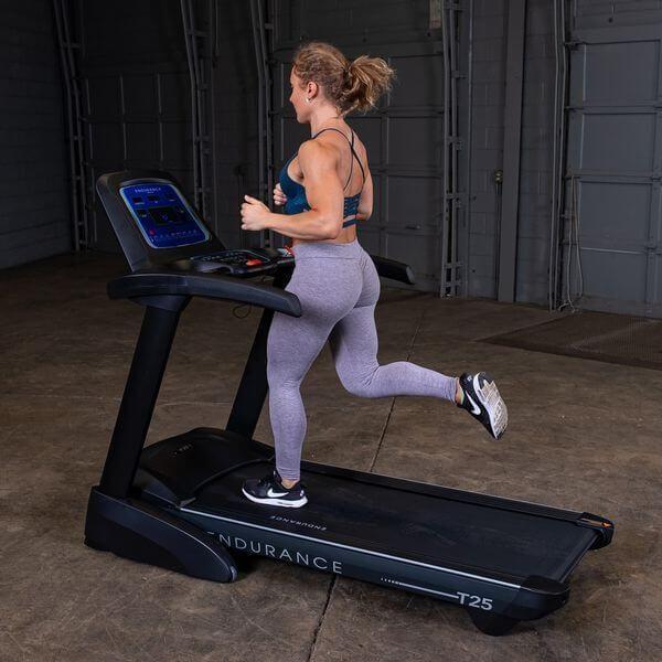 Body Solid T25 Folding Treadmill, view 8, RecovAthlete