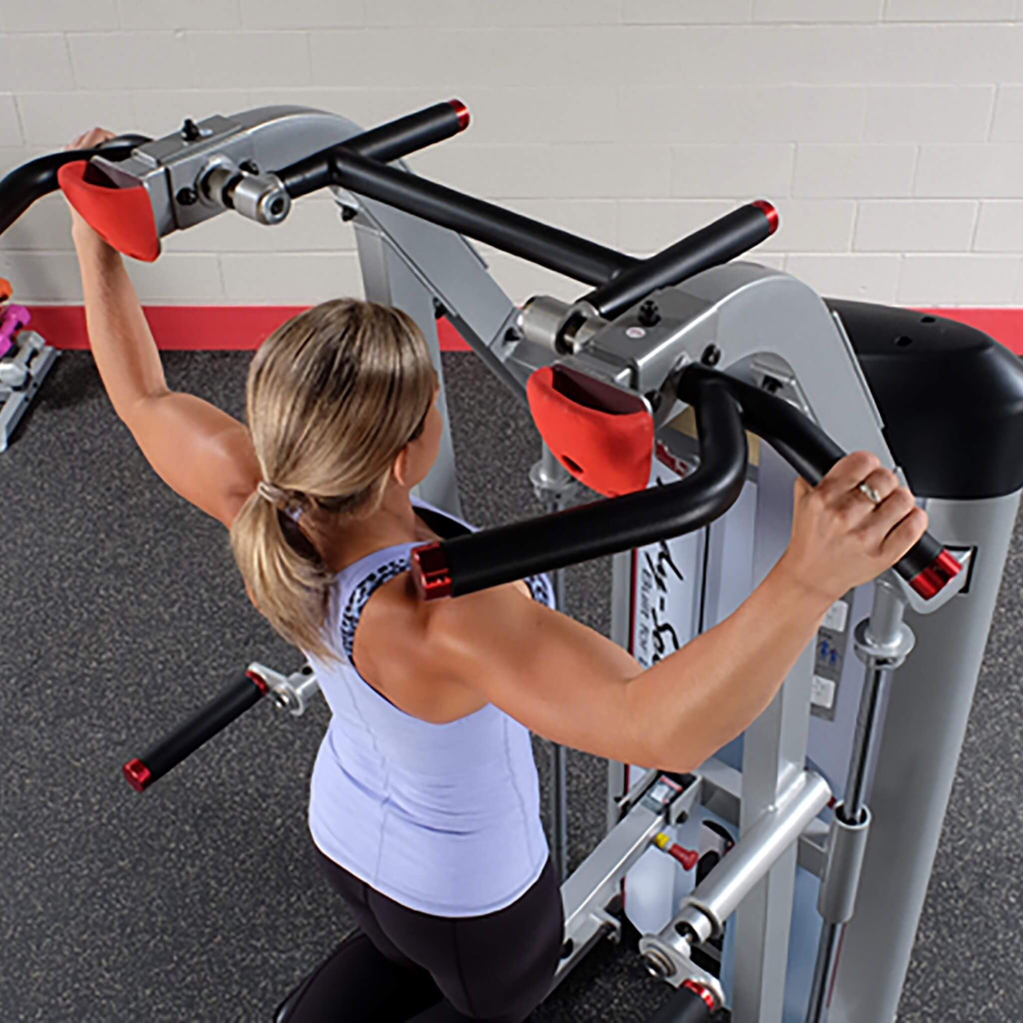 body solid s2acd assisted chin dip woman pull up