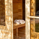 Dundalk Leisurecraft Canadian Timber 6 Person Georgian Cabin Sauna | CTC88W