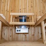 Dundalk CT Harmony 4 Person Outdoor Barrel Sauna