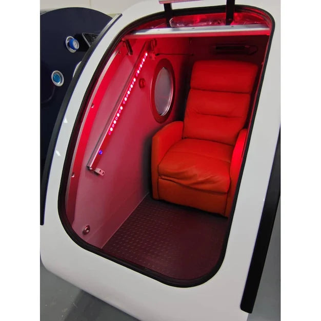 OxyRevo Space60 1.5 to 2.0ATA Hard Sitting Hyperbaric Chamber, view 25, RecovAthlete