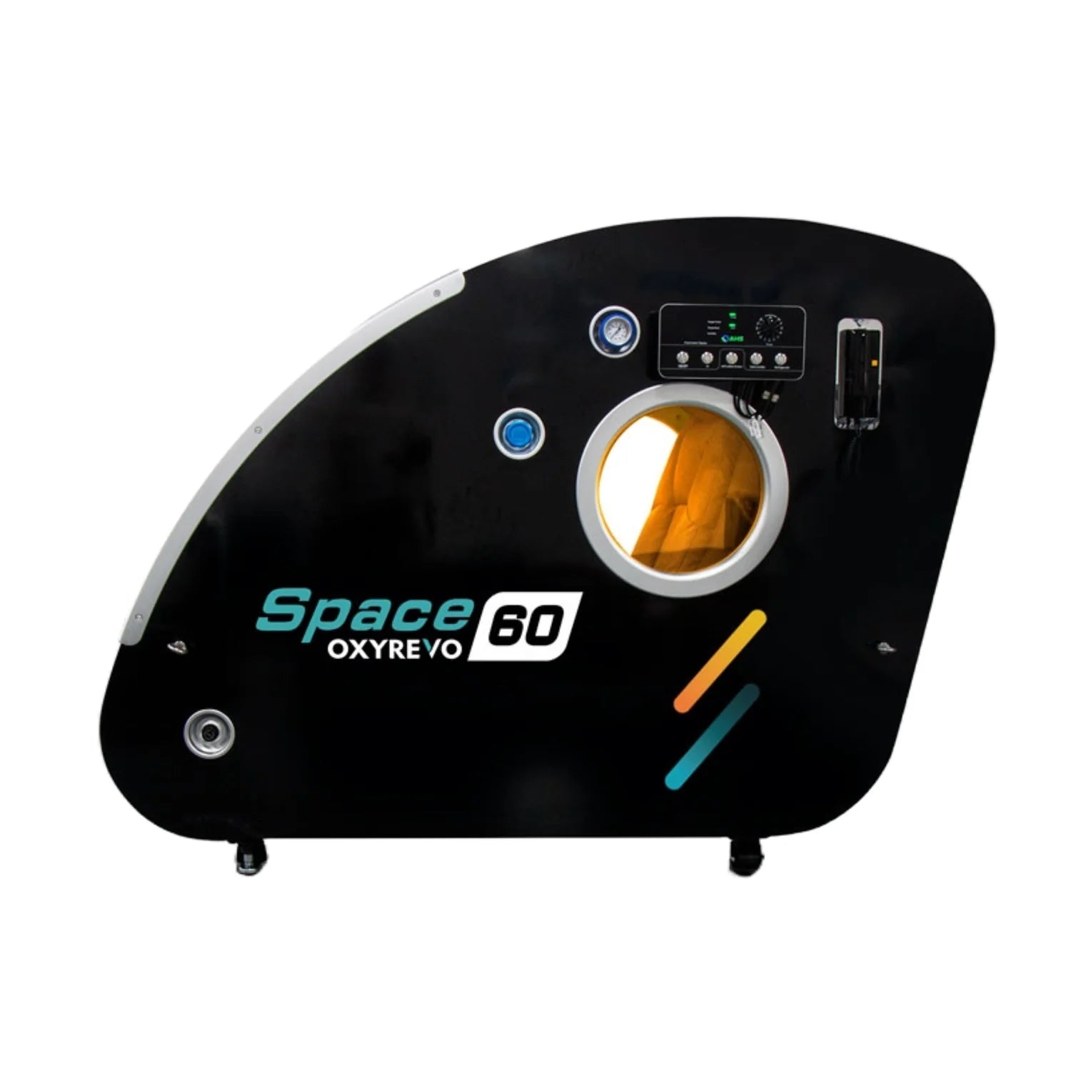 OxyRevo Space60 1.5 to 2.0ATA Hard Sitting Hyperbaric Chamber, view 14, RecovAthlete