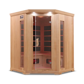 HealthSmart 4 Person Full Spectrum Corner Infrared Sauna
