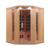 HealthSmart 4 Person Full Spectrum Corner Infrared Sauna