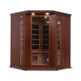 HealthSmart 4 Person Full Spectrum Corner Infrared Sauna