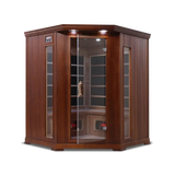 HealthSmart 4 Person Full Spectrum Corner Infrared Sauna