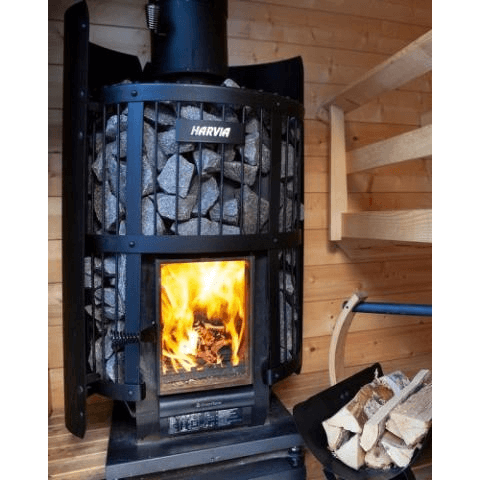 Harvia Legend 240 GreenFlame 15.9kW Wood Sauna Stove | WK200LD - WK200LDHarviaWood Burning Sauna HeatersRecovAthlete