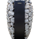 Harvia Spirit SP60E electric sauna heater in graphite black, front view