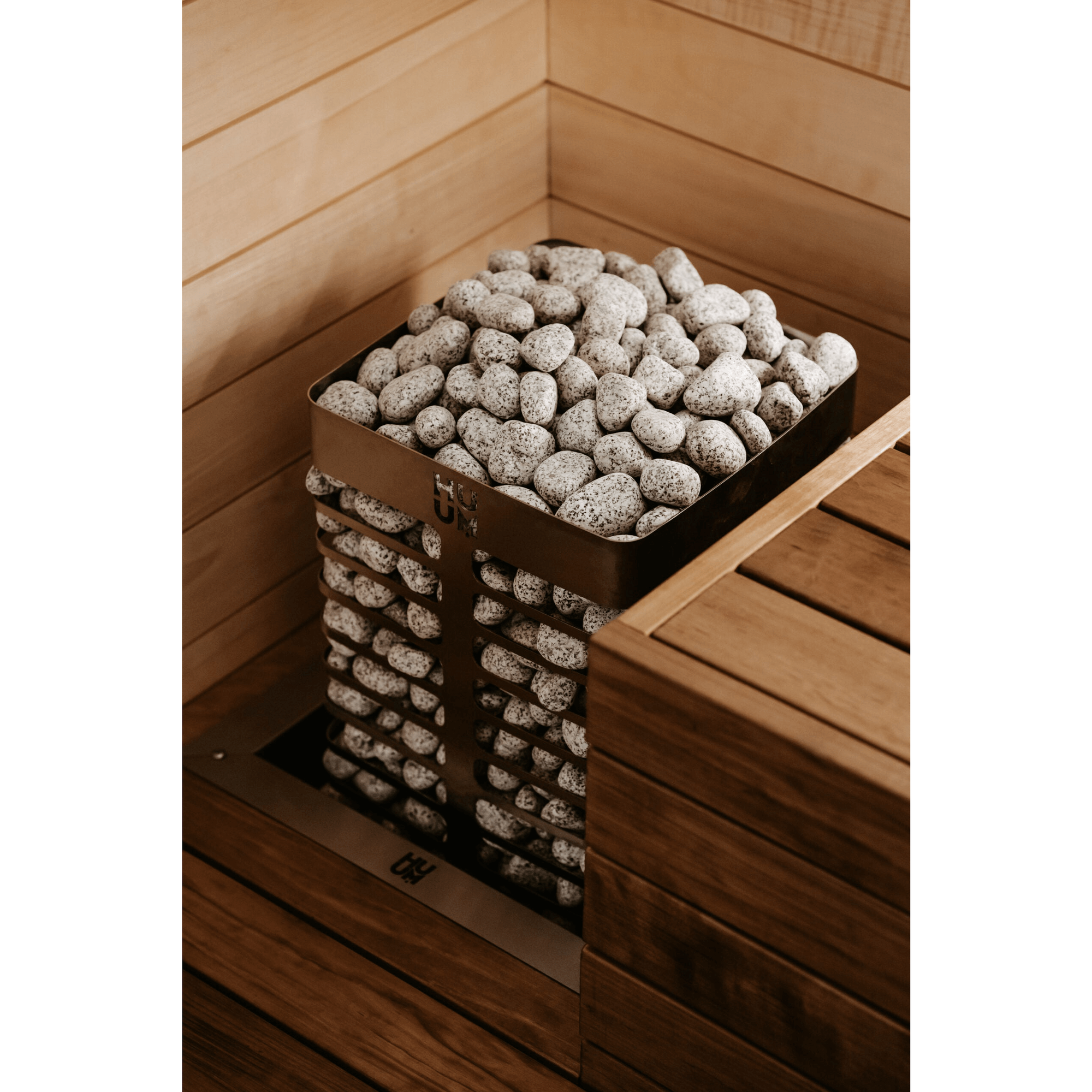 HUUM STEEL Electric Heater Package w/ UKU Wifi Controller and Stones, view 3, RecovAthlete