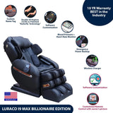 Luraco i9 Max PLUS Billionaire Edition Medical Massage Chair