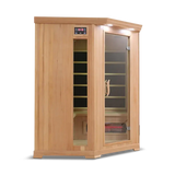 HealthSmart 4 Person Full Spectrum Corner Infrared Sauna