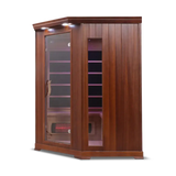 HealthSmart 4 Person Full Spectrum Corner Infrared Sauna