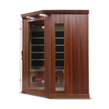 HealthSmart 4 Person Full Spectrum Corner Infrared Sauna