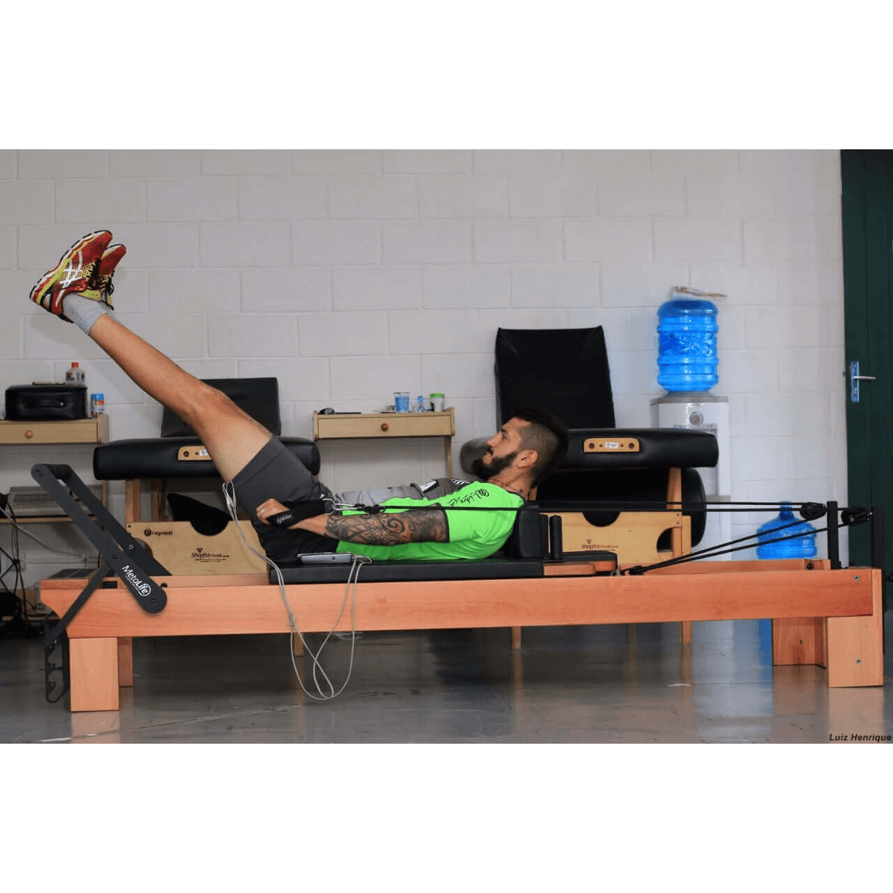 MetaLife Infinity Pilates Reformer Machine - Preto M.1000 BlackMetaLifePilates ReformersRecovAthlete