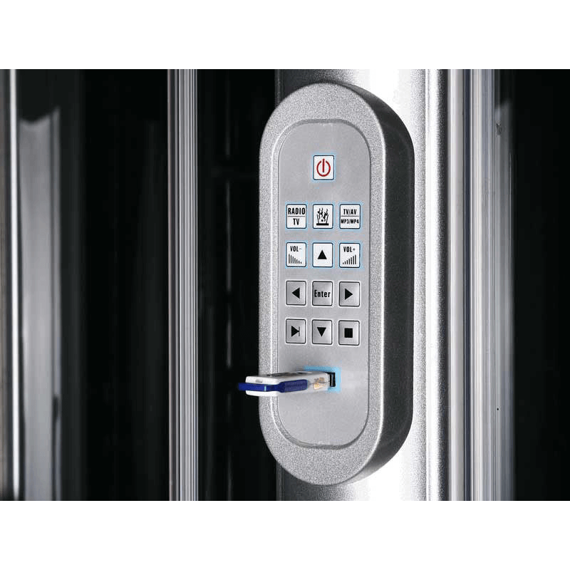 Maya Bath Siena Steam Shower, view 8, RecovAthlete