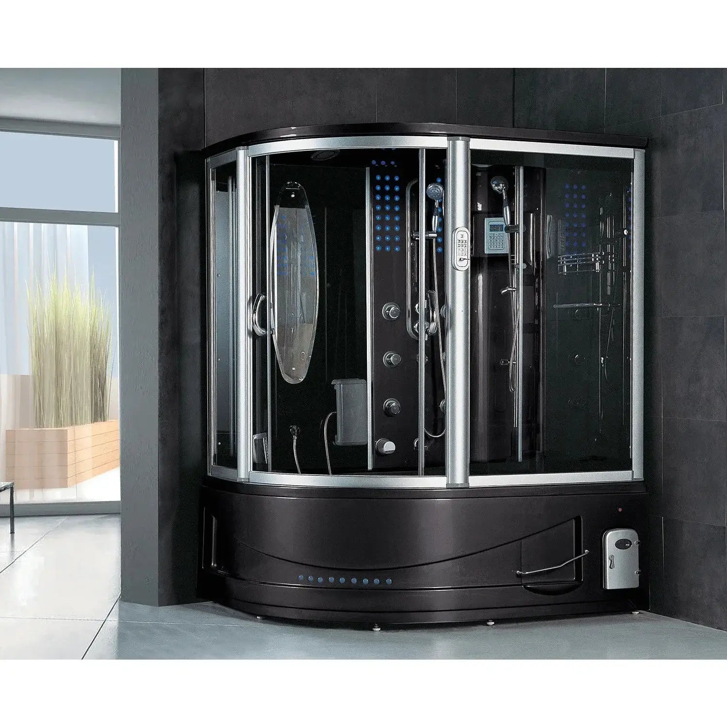 Maya Bath Siena Steam Shower, view 16, RecovAthlete