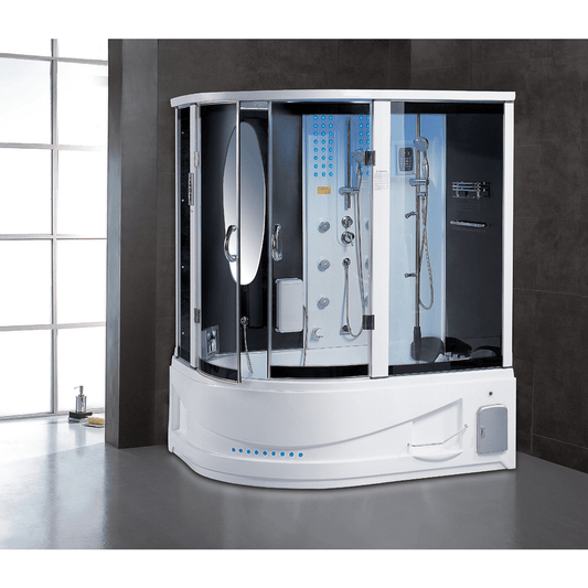 Maya Bath Siena Steam Shower, view 3, RecovAthlete
