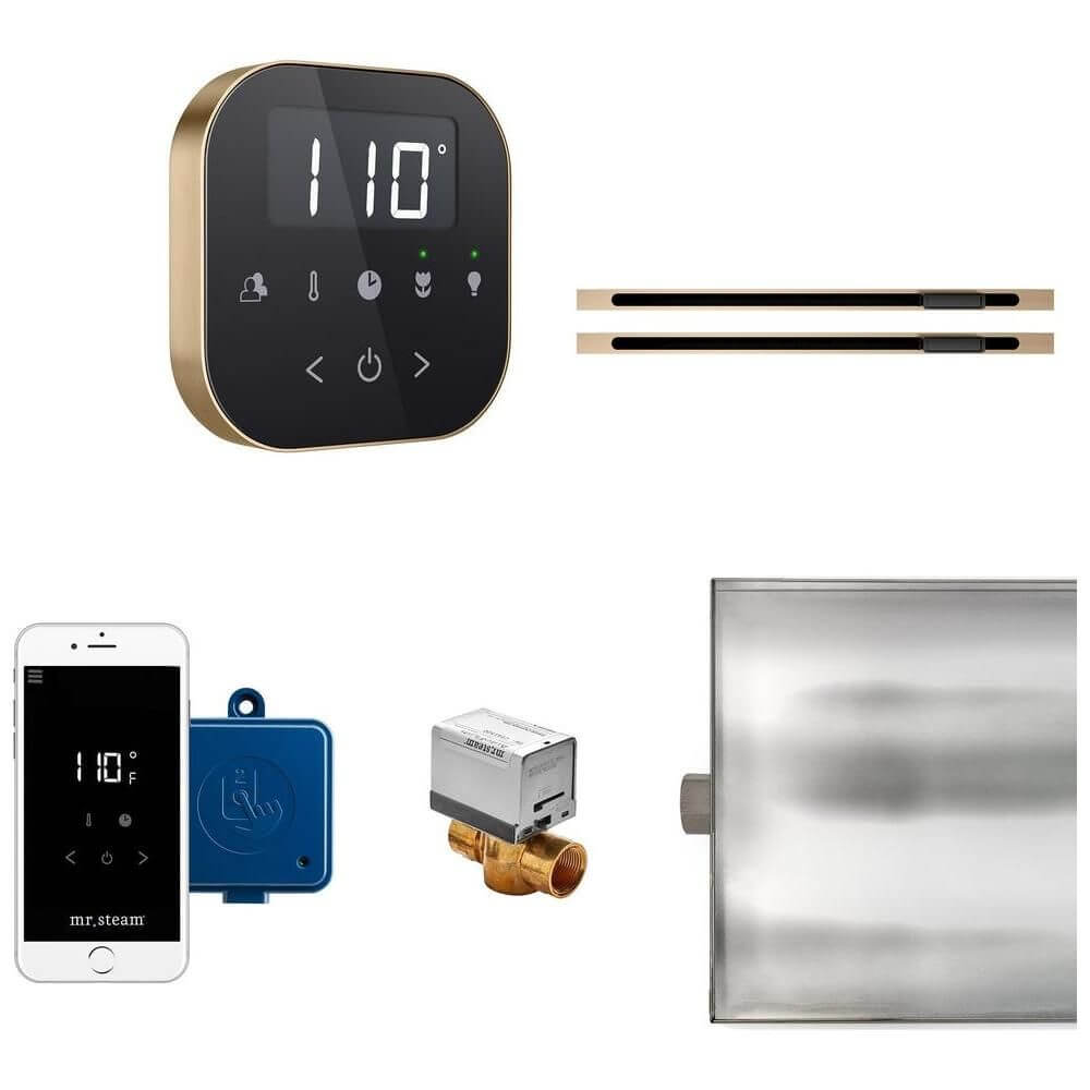 Mr. Steam AirButler Max Control Package with Linear Steam Head, RecovAthlete