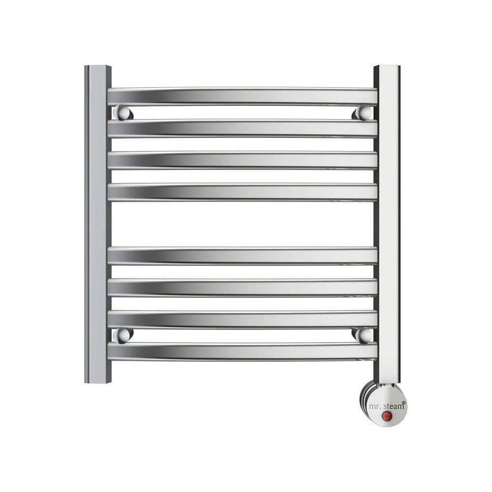 Mr. Steam Broadway 20 in. W. Towel Warmer in Polished Chrome, view 2, RecovAthlete