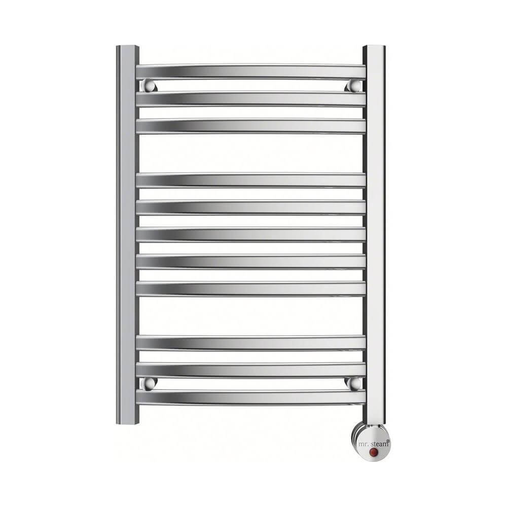 Mr. Steam Broadway 28 in. W. Towel Warmer in Polished Chrome, view 2, RecovAthlete