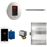 Mr. Steam Butler Linear Steam Shower Control Package with iTempoPlus Control and Linear SteamHead Round
