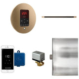 Mr. Steam Butler Linear Steam Shower Control Package with iTempoPlus Control and Linear SteamHead Round