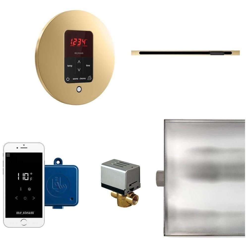 Mr. Steam Butler Linear Steam Shower Control Package with iTempoPlus Control and Linear SteamHead Round, view 6, RecovAthlete