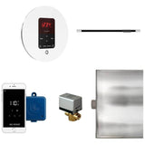 Mr. Steam Butler Linear Steam Shower Control Package with iTempoPlus Control and Linear SteamHead Round