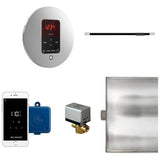 Mr. Steam Butler Linear Steam Shower Control Package with iTempoPlus Control and Linear SteamHead Round