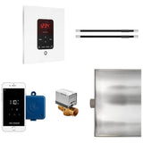 Mr. Steam Butler Max Linear Steam Shower Control Package with iTempoPlus Control and Linear SteamHead Square