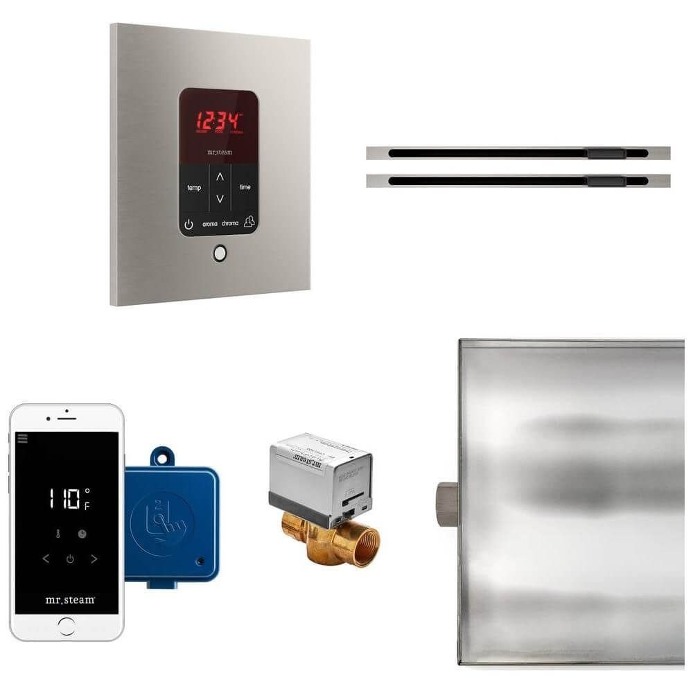 Mr. Steam Butler Max Linear Steam Shower Control Package with iTempoPlus Control and Linear SteamHead Square, view 3, RecovAthlete