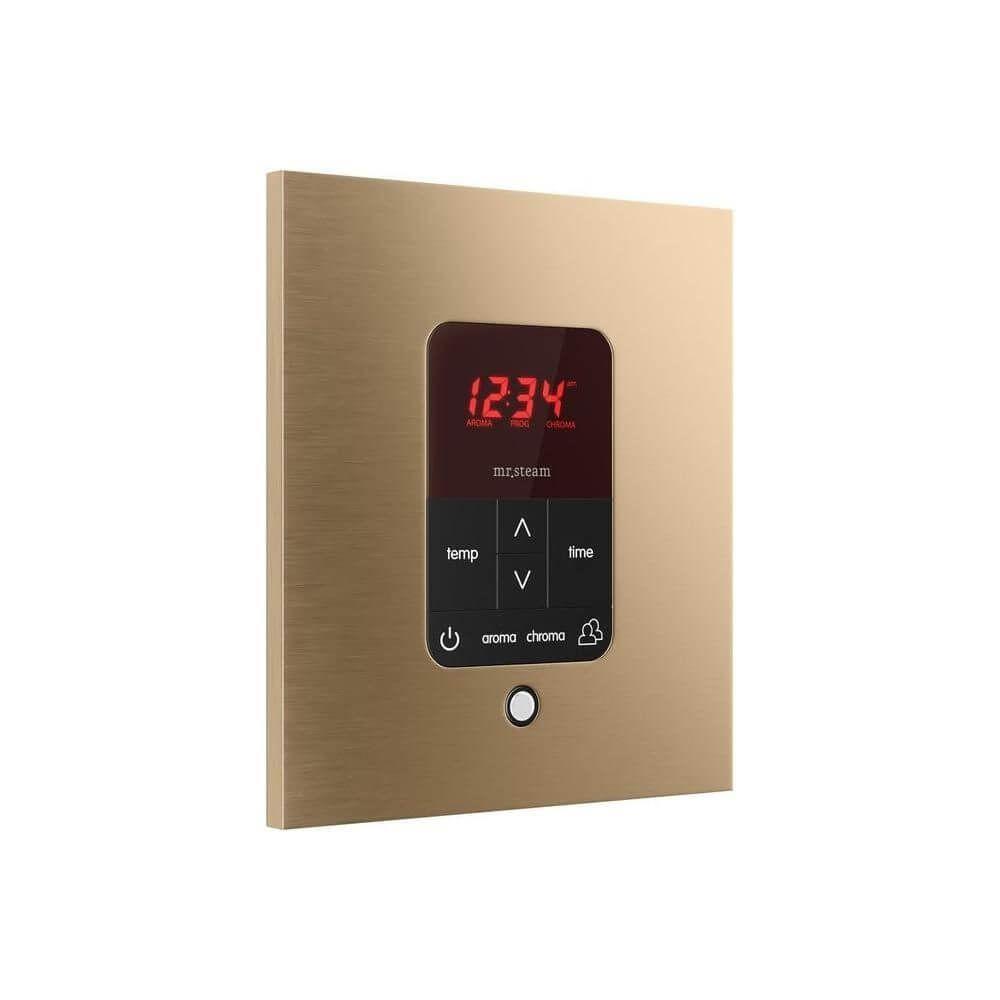 Mr. Steam iTempoPlus Steam Shower Control and Aroma Designer SteamHead Square, view 3, RecovAthlete