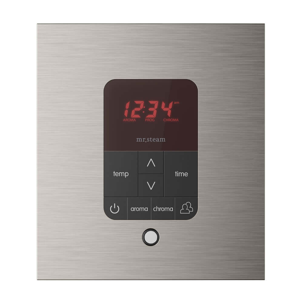 Mr. Steam iTempoPlus Steam Shower Control and Aroma Designer SteamHead Square, view 8, RecovAthlete