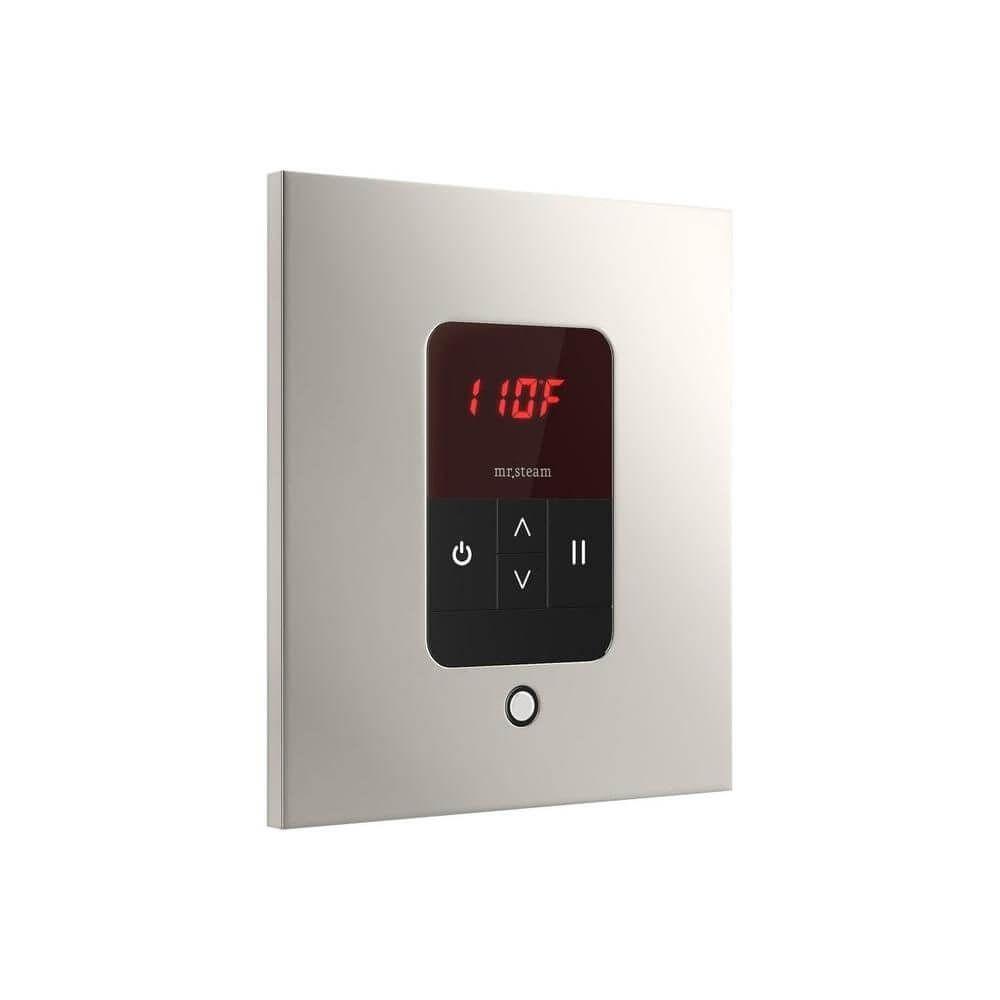 Mr. Steam iTempoPlus Steam Shower Control and Aroma Designer SteamHead Square, view 24, RecovAthlete
