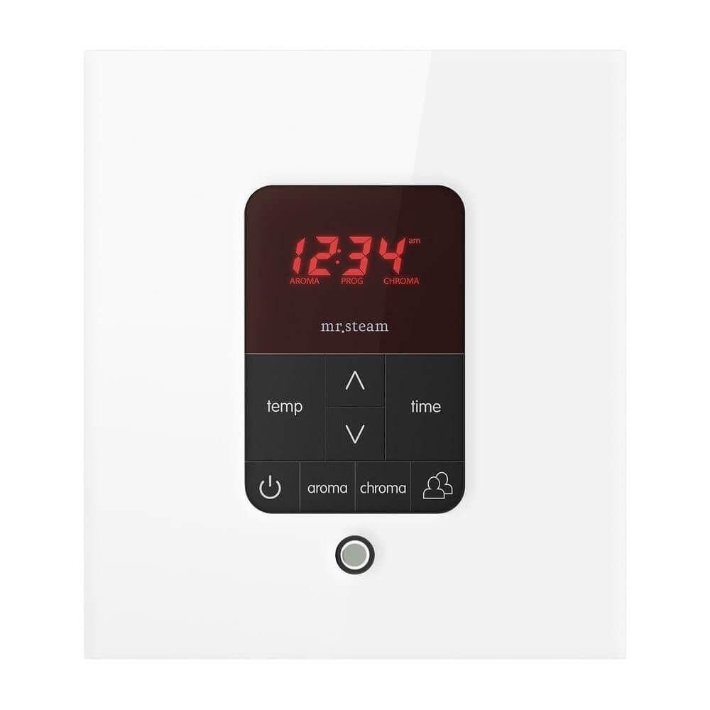 Mr. Steam iTempoPlus Steam Shower Control and Aroma Designer SteamHead Square, view 32, RecovAthlete