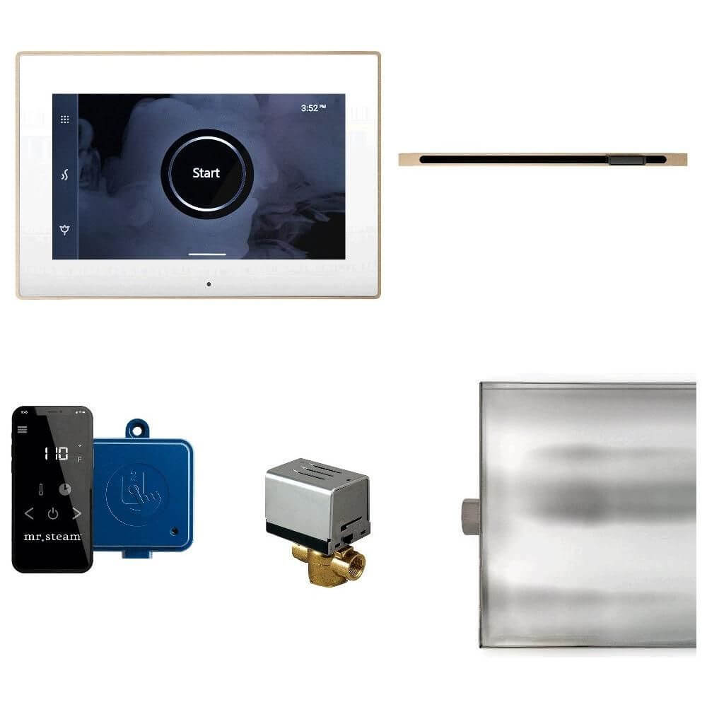 Mr. Steam XButler Linear Steam Shower Control Package with iSteamX Control and Linear SteamHead, view 9, RecovAthlete