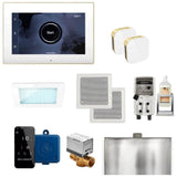 Mr. Steam XDream Max Steam Shower Control Package with iSteamX Control and Aroma Glass SteamHead, view 16, RecovAthlete