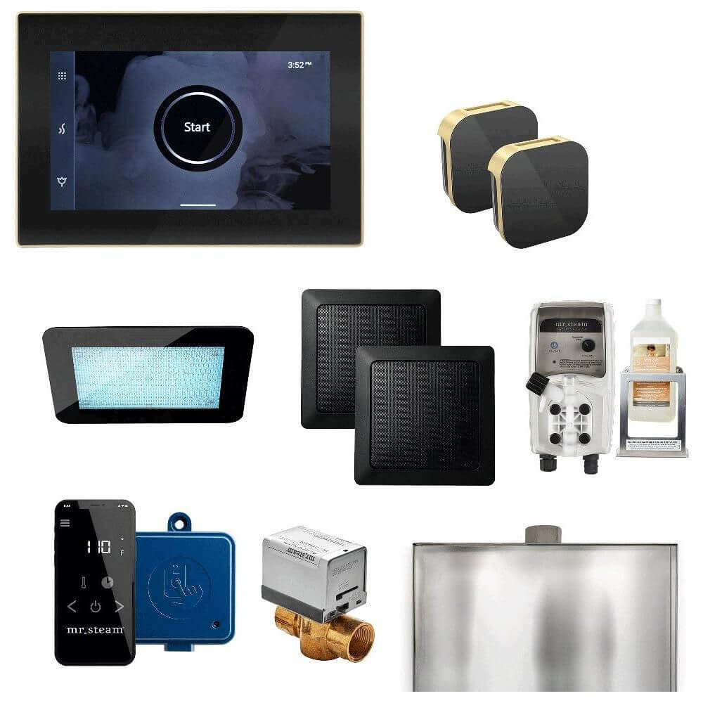 Mr. Steam XDream Max Steam Shower Control Package with iSteamX Control and Aroma Glass SteamHead, view 8, RecovAthlete