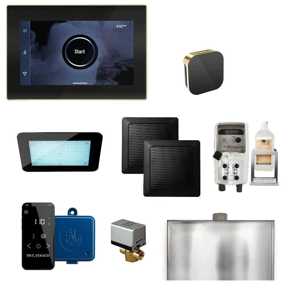 Mr. Steam XDream Steam Shower Control Package with iSteamX Control and Aroma Glass SteamHead, view 5, RecovAthlete
