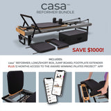 Peak Pilates® Casa™ Reformer Bundle