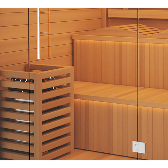 3D Heat Therapy™ in Medical Sauna Traditional 7 for comprehensive heat benefits