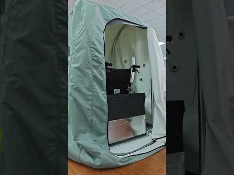 OxyRevo Heal 40 Wheelchair Sitting Soft Type Hyperbaric Chamber video