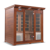 HealthSmart 4 Person Full Spectrum Corner Infrared Sauna